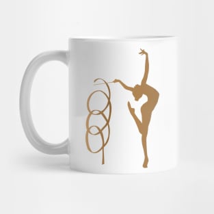 Rhythmic Gymnast with Ribbon Mug